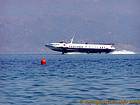 Hydroglisseur (Flying dolphins), Hydra, Grèce.