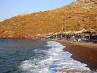 Plage d'Agios Nikolaos, Hydra, Grèce.