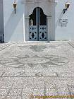Entrée de la Cathédrale Agios Nikolaos, Spetses, Grèce.