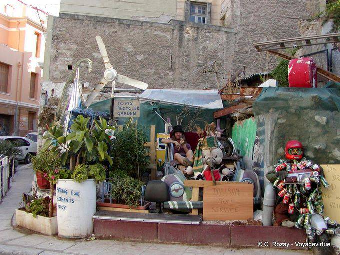 Bazar de rue, Athènes - Grèce