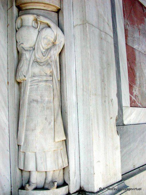 Porteuse d'eau, Athènes - Grèce