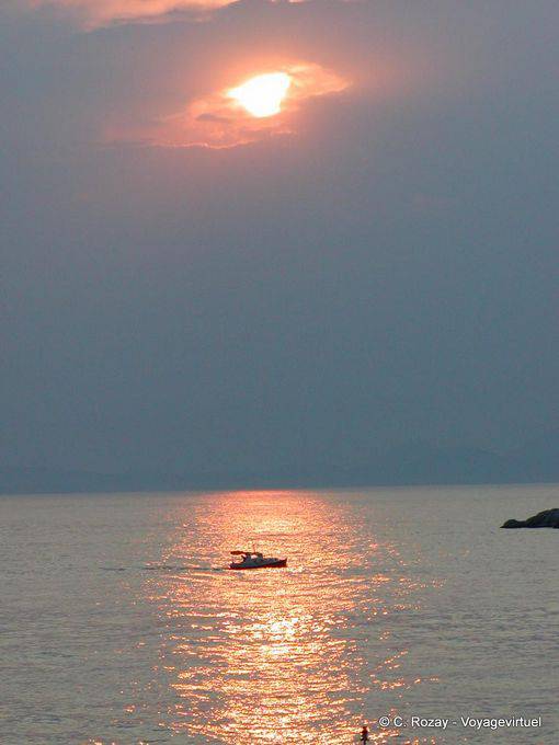 Lumière du soir, Poros - Grèce