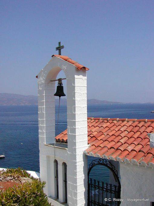 Petit clocheton sur l'île d'Hydra - Grèce