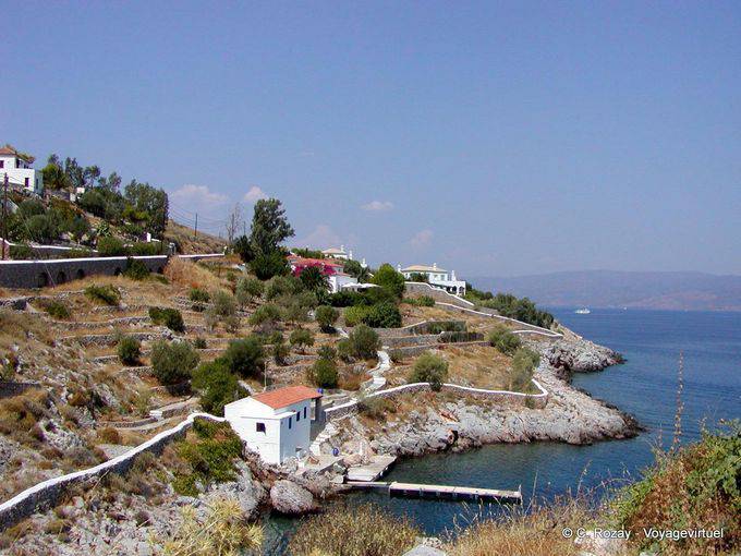 Vers Kamini, Hydra - Grèce