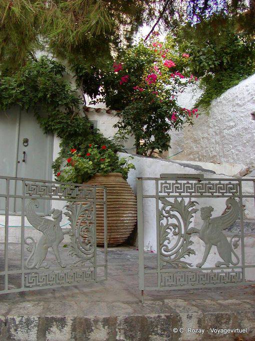 Portail en fer forgé Hydra - Grèce