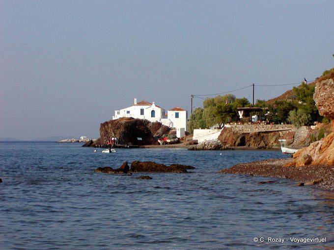 Rochers colorés Vichlos, Hydra - Grèce