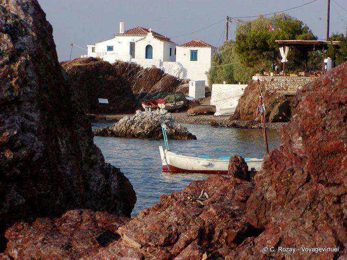 Vichlos port, Hydra - Grèce