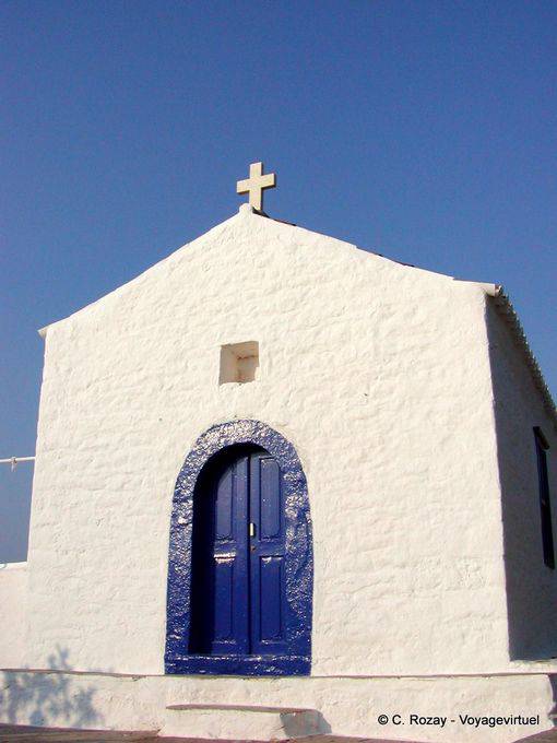 Chapelle Vlichos Agios Haralambos, autre vue, Hydra - Grèce