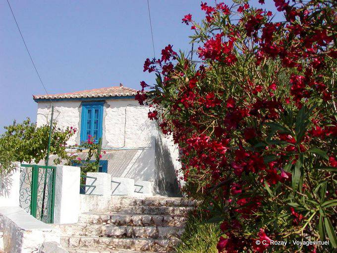 Sur les hauteurs de l'île Hydra - Grèce