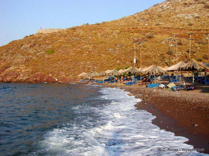 Plage d'Agios Nikolaos, Hydra - Grèce