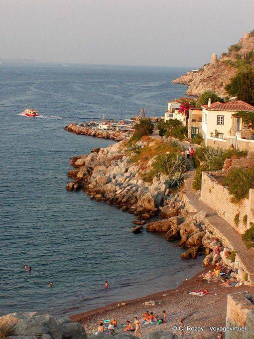 Bateau-taxi Kaminia, Hydra - Grèce