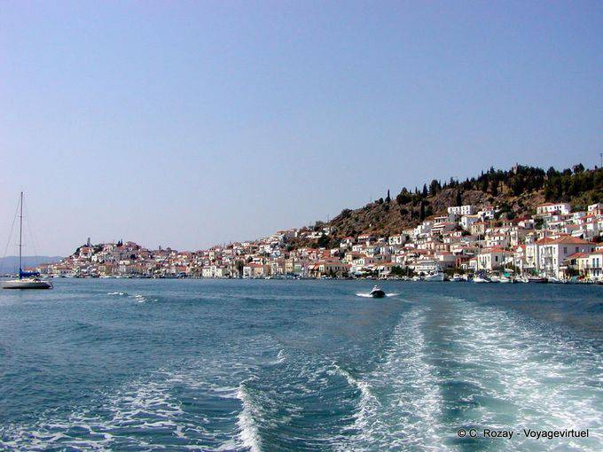 Départ de l'île de Poros - Grèce