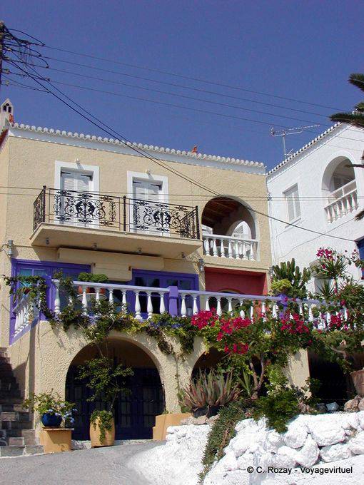 Couleurs de balcon, Spetses - Grèce