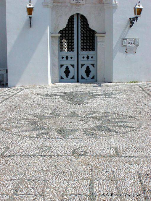 Entrée de la Cathédrale Agios Nikolaos, Spetses - Grèce