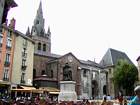 Place du centre-ville de Grenoble, Isère.