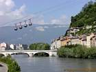 Le téléphérique de Grenoble, Isère.