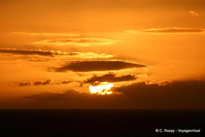 Coucher de soleil, encore un, Guadeloupe - Guadeloupe