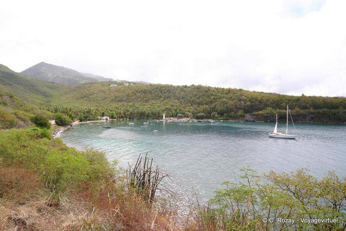 Panorama sur l'Anse à la Barque - Guadeloupe
