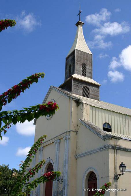 Eglise de la paroisse de la Visitation, 1730, Port-Louis - Guadeloupe