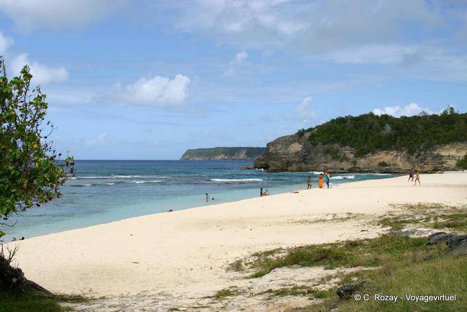 Plage de l'Anse Laborde, nord de Anse Bertrand - Guadeloupe