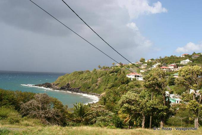 La côte aux environs de Vieux-Fort - Guadeloupe