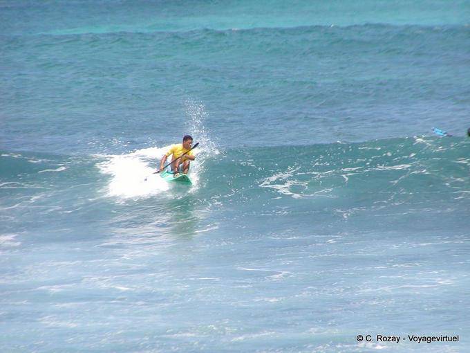 Surf assis Anse Bertrand - Guadeloupe