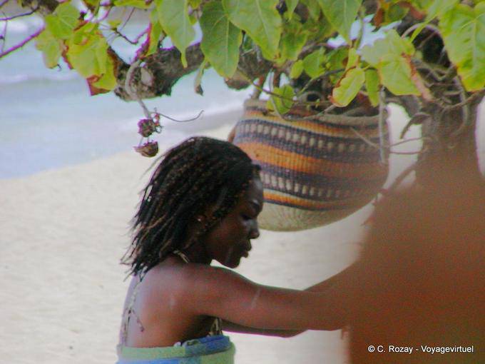 Beauté créole dans le flou - Guadeloupe
