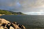 Ciel et mer en Basse-Terre, Guadeloupe, Guadeloupe.