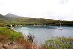 Panorama sur l'Anse à la Barque, Guadeloupe.