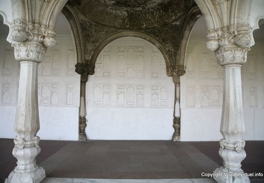 Agra Fort Rouge diwan i khas 65