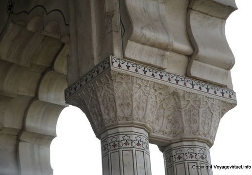 Agra Fort Rouge diwan i khas 69