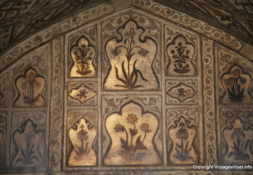 Agra Fort Rouge khas mahal 106