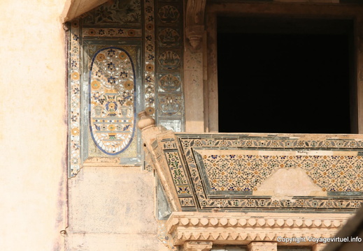 Décoration de balcon Garh palace