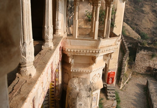 Prise du haut de la porte aux éléphants