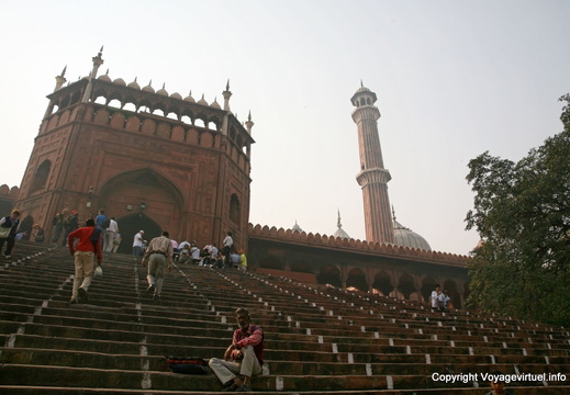 Delhi jama Masjid mosquéee rouge 13