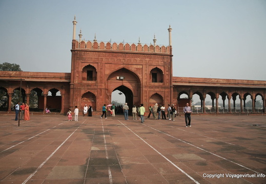 Delhi jama Masjid mosquéee rouge 17