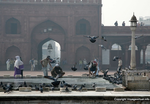 Delhi jama Masjid mosquéee rouge 22