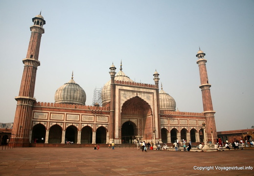 Delhi jama Masjid mosquéee rouge 28
