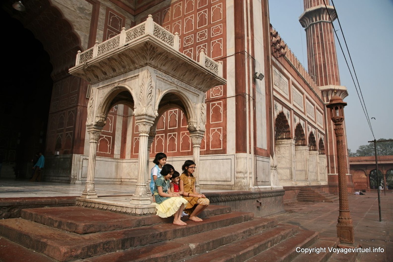 Delhijamamasjid, Delhi Jama Masjid Mosquéee Rouge 40