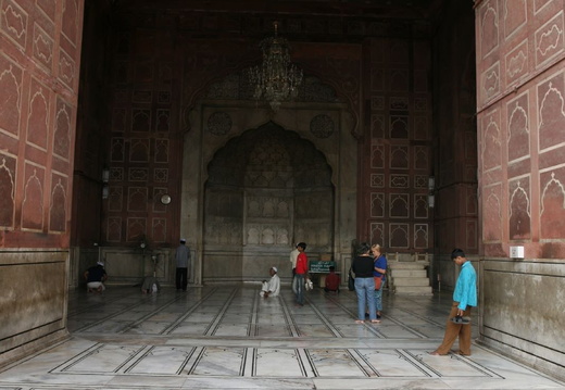 Delhi jama Masjid mosquéee rouge 41