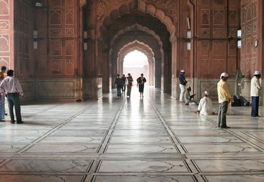 Delhi jama Masjid mosquéee rouge 45