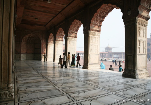 Delhi jama Masjid mosquéee rouge 50