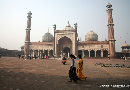 Delhi jama Masjid mosquéee rouge 60