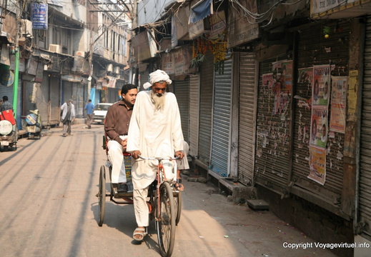 Moyen de transport Delhi old city 72