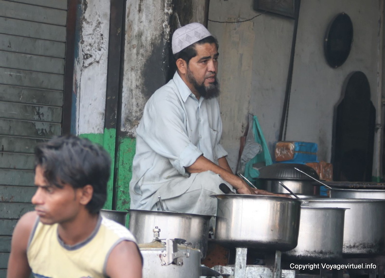 Delhi, Restaurant À Ciel Ouvert Delhi Old City 95