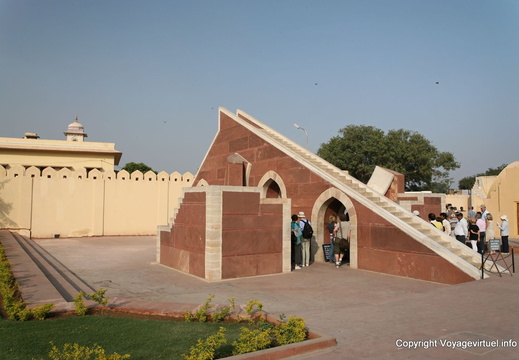 Petit Samrat yantra 5 Jantar Mantar observatoire Jaipur