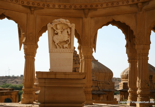 Jaisalmer Bada Bagh cenotaphs 12