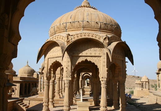 Jaisalmer Bada Bagh cenotaphs 14