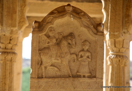 Jaisalmer Bada Bagh cenotaphs 6