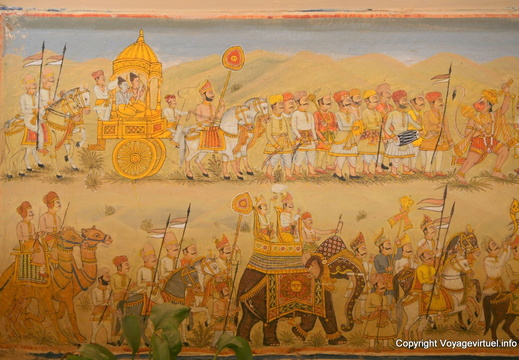 Peinture murale Luni Chawna fort 43